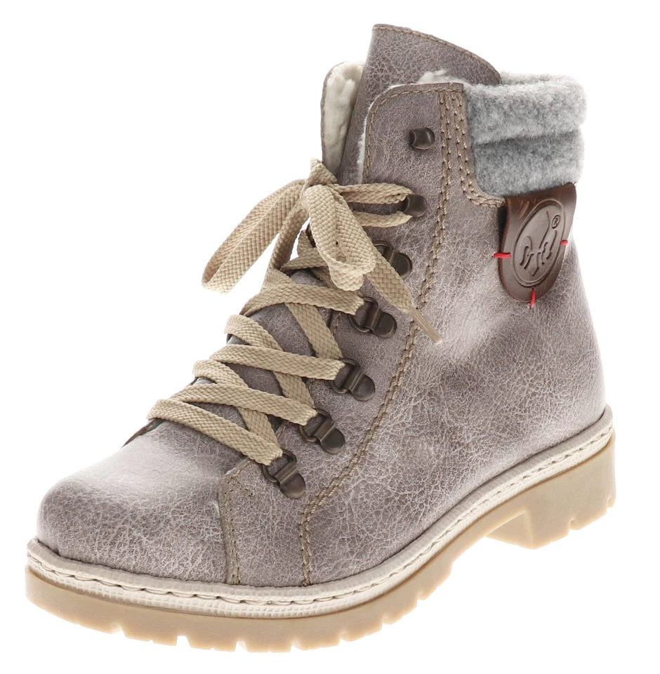 Rieker - Damen Boots - Outdoor Tracking Stiefel Frauen Wander Schuhe Chealsea