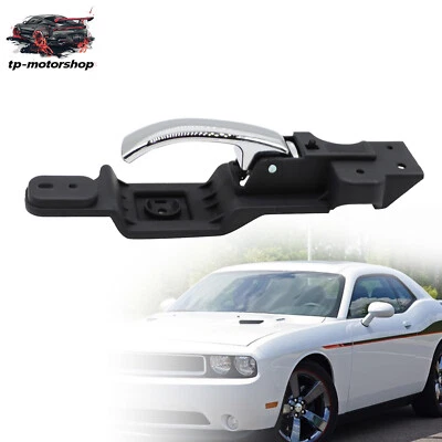 Front Driver Interior Door Handle For Dodge Challenger Chrome 2008-14 CH1352152 Foto 1 de 4