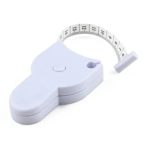 Cinta Medidora 150cm Medida Corporal Doble Cara Músculo Automático Regla Coser Tamaño - Imagen 1 de 13
