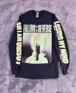 Falling in Reverse Long Sleeve Band T-Shirt Men’s Small Black Losing My Life - Picture 1 of 8