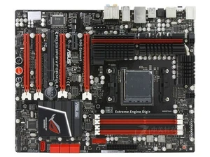 ASUS Crosshair V Formula Motherboard AMD 990FX DDR3 Socket AM3+ ATX w/ IO Shield - Picture 1 of 5
