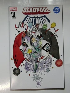 Deadpool Batman 1 Peach Momoko Trinity Comics Variante LTD 1500 NYCC - 9,8 A - Imagen 1 de 2