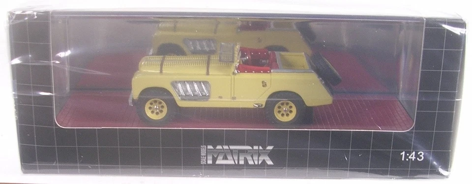 Land Rover 109 Bell Aurens Longnose Abierto Beige 1:43 Matrix (Lim. 100 Pcs) - Imagen 1 de 1