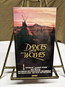 1991 Dances with Wolves VHS Kevin Costner Orion Studios Home Video Sealed New - Picture 1 of 3