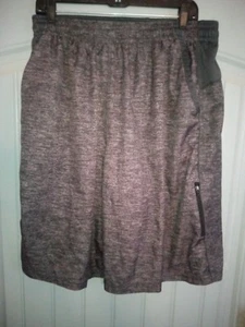Pantalones Cortos de Entrenamiento AND1 Para Hombres Baloncesto Gimnasio Cancha Talla XL Ébano (Gris) - Imagen 1 de 2