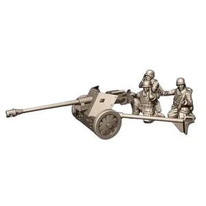 20mm 28mm ww2 German Army PAK40 AT gun team bolt action - Picture 1 of 1