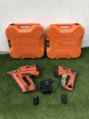 Set Paslode IM350+ Lithium Gas & IM65A F16 Lithium Nail Gun - Image 1 of 4