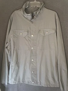 Chaqueta XL negra Zelos para hombre con cremallera completa y cierre de botones  - Imagen 1 de 13