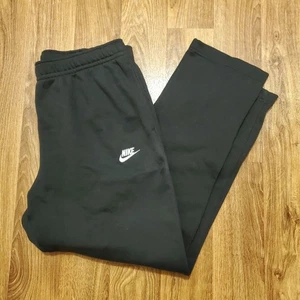 Nike Sportswear Club Fleece Sweatpants Men 2XL Black Straight Leg New - Picture 1 of 7