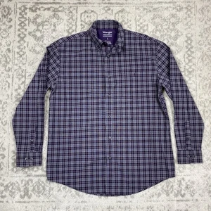 Wrangler Premium Shirt Performance Advanced Comfort Men’s Long Sleeve Size Large - Picture 1 of 6