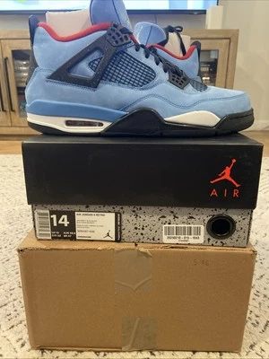 Talla 14 - Jordan 4 Retro x Travis Scott Mid Cactus Jack Foto 1 de 4