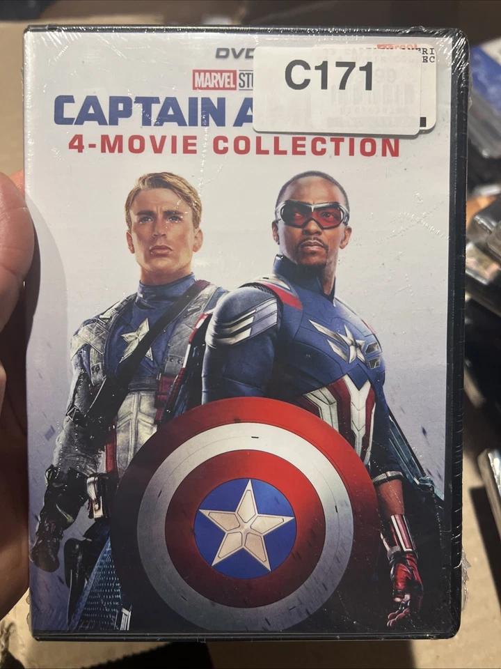 Captain America 4-Movie Collection (DVD) - Image 1 of 2