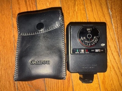 Canon Speedlite 155A Flash Mount Camera Accessory with Case - Image 1 of 3