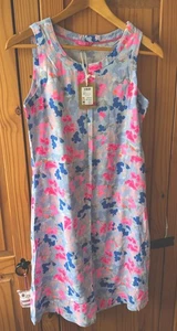Joules Beautiful Dress Lovely Bright Colours Size 10 NEW WITH TAGS Cost £54 - Picture 1 of 5