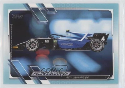 2021 Topps Formula 1 F2 Cars Aqua /199 Felipe Drugovich #118 - Image 1 of 2