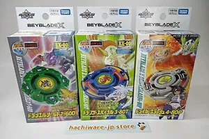 Draciel Shield 7-60D & Dranzer Spiral 3-80T & Driger Slash 4-80P BeybladeX - Picture 1 of 13