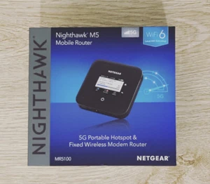 Netgear nighthawk M5 MR5100 MOBILE BROADBAND 5G WiFi ROUTER UNLOCKED - Picture 1 of 5