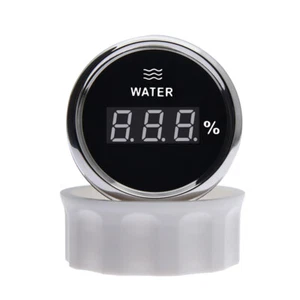 Indicador digital de nivel de agua de 52 mm 0-190 ohmios para coche barco 9 ~ 32 V - Imagen 1 de 9