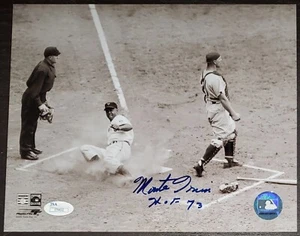 Monte Irvin JSA COA New York Giants Autograph 8x10 World Series HOF Chicago Cubs - Picture 1 of 6