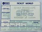 1986 04/17 Z Z Top Concert Ticket-Joe Louis Arena, Michigan