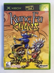 Kung Fu Chaos : Face Full Of Fists - Original Xbox - NO Manual VGC Free Postage - Picture 1 of 4