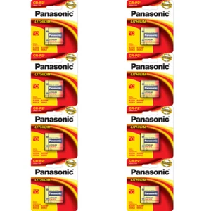 8 Panasonic CR-P2 CR-P2PA/1B CRP2 EL223A DL223 K223LA Lithium 6v Battery FRESH - Picture 1 of 3