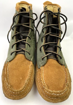 Botas de tornozelo femininas Quoddy Mocassins 9 fabricadas nos EUA principais - Imagem 1 de 4