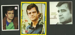 Sergio Endrigo  Fab Card Collection Italian Singer Songwriter Sanremo Music Fest - Picture 1 of 1