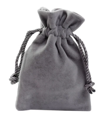 10 PACK VELVET BAGS 4" x 3.5" party wedding gift jewelry drawstring soft pouch - Image 1 of 4