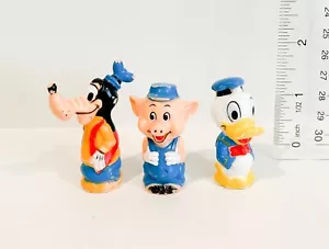 Vintage 1986 Disneyland Train Play Set Playmates Figures Only Set of 3 - Picture 1 of 4