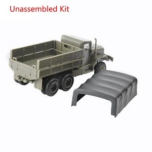 DIY Plastic 4D M35 Military Truck model 1:72 Simulation Chariot Military Model - Imagen 1 de 8