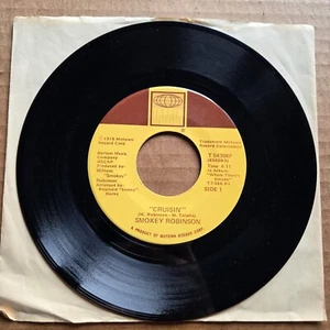 SMOKEY ROBINSON Cruisin TAMLA R&B SOUL 45 7" Record Vinyl Records - Picture 1 of 2