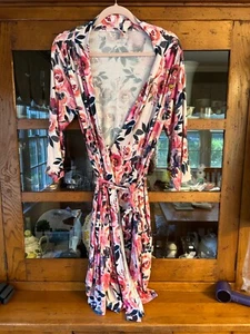 Posh Peanut Ladies Floral Robe-size 2XL EUC - Picture 1 of 6