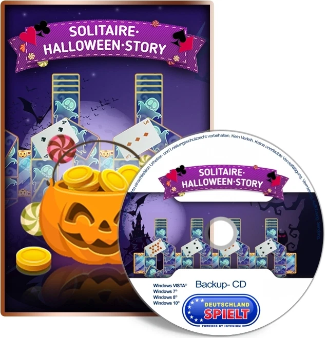 Solitaire Halloween Story - PC - Windows XP / VISTA / 7 / 8 / 10 - Bild 1 von 1