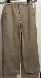 Vineyard Vines Boys Performance Pants Size 7 Beige w/ Adjustable Waist EUC - Picture 1 of 5