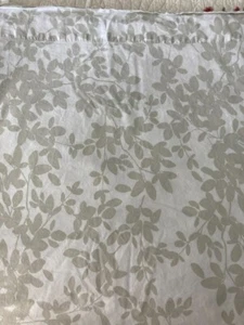 Apt. 9 Botanical White and Grey King Size Sheets (Flat and Fitted ONLY) NO SHAMS - Picture 1 of 3