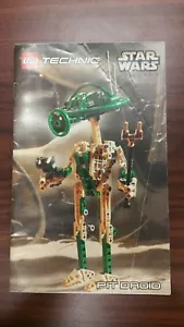 Lego 8000 - Lego Star Wars Technic Pit Droid Set - Instruction Manual Only - Picture 1 of 8
