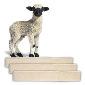 3x Tür Zugluftstopper 80cm beige für Türen Dichtung Rolle Durchzug Windstopper - Bild 1 von 7