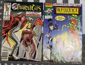 Beetlejuice In The Neither World #1 1991 & Thundercats #13 (numero chiave) - Foto 1 di 9