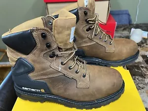 Carhartt Herren CMW6220 Stahlkappe Arbeitsstiefel, Bison Braun Öl Hellbraun Größe 10 - Bild 1 von 5