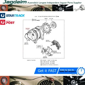 New Jaguar XJ Alternator Cover AEU1529 - Picture 1 of 1