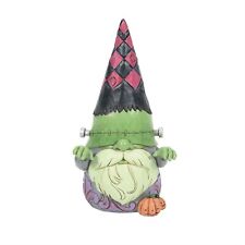 JIM SHORE HALLOWEEN Green Monster Gnome  It's Not Easy Being Green Figurine NIB