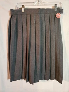 French Toast G Pleated Skirt Style SV9000 J In Grey Size Junior 13 - Picture 1 of 5