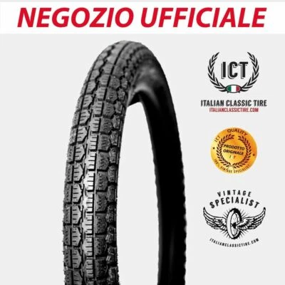 ITALIAN CLASSIC TIRE 2.75-18 Scolpito pneumatici MORINI CORSARO ORIGINALI ICT / OMOLOGATI NON CINESI