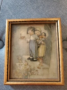 Antikes Ölgemälde - gerahmt Bobbitts Omaha NE - Bild 1 von 3