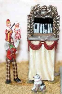 Punch Judy Set The Puppenspieler F55 UNBEMALT OO Maßstab Langley Modelle Kit Figuren - Bild 1 von 3