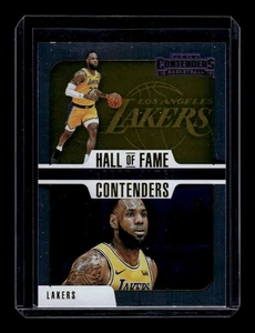 2018-19 Panini Contenders - Contenders del Salón de la Fama LeBron James #9 - Imagen 1 de 2
