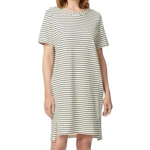 NEW BUFFALO DAVID BITTON Cotton Rich Yarn Dye Striped Short Sleeve Dress XS - Picture 1 of 6