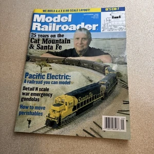 Model Railroader Magazine 1999 September Detail N war emergency gondolas Move pe - Picture 1 of 11