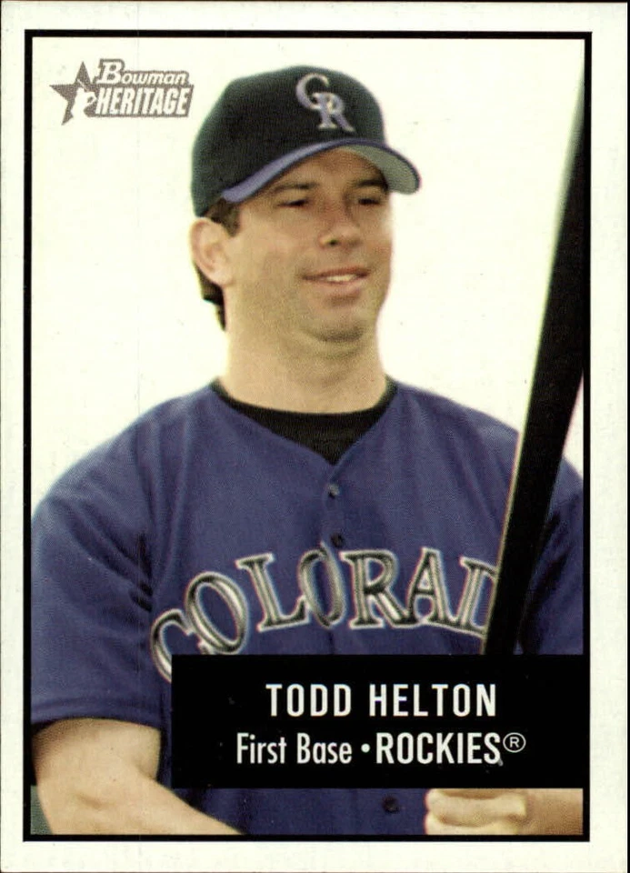 2003 Bowman Heritage Baseball Card Pick (Base) 1-280 - Image 1 of 1